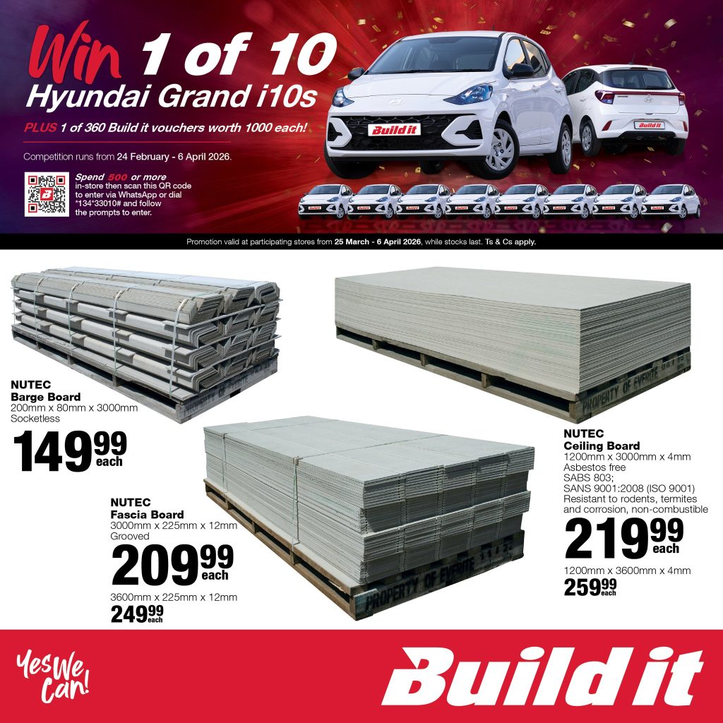 Build it Bredasdorp Promotions March 2026