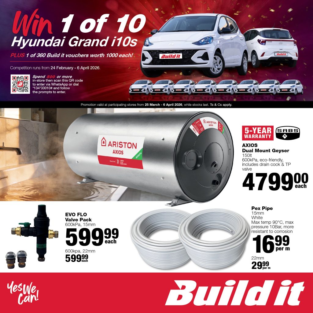 Build it Bredasdorp Promotions March 2026