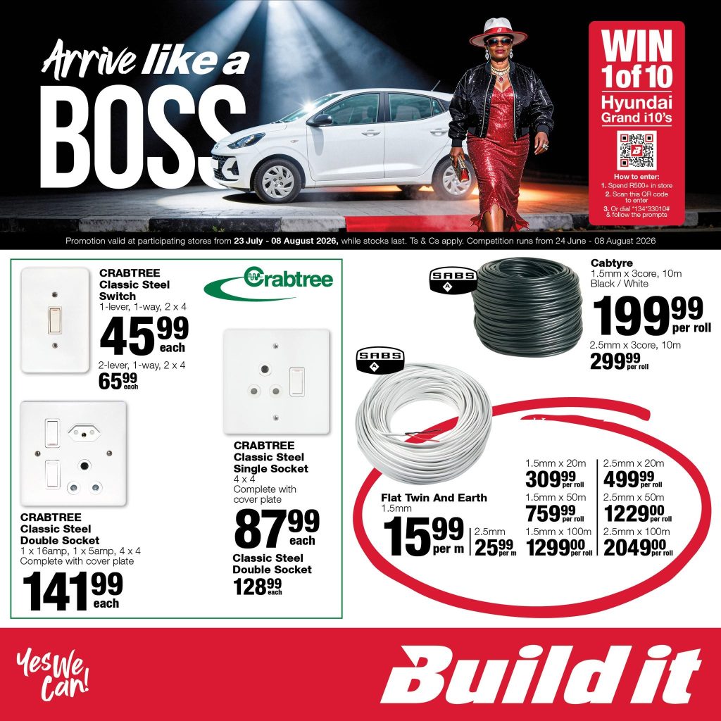 Build it Bredasdorp Promotions June-August 2026